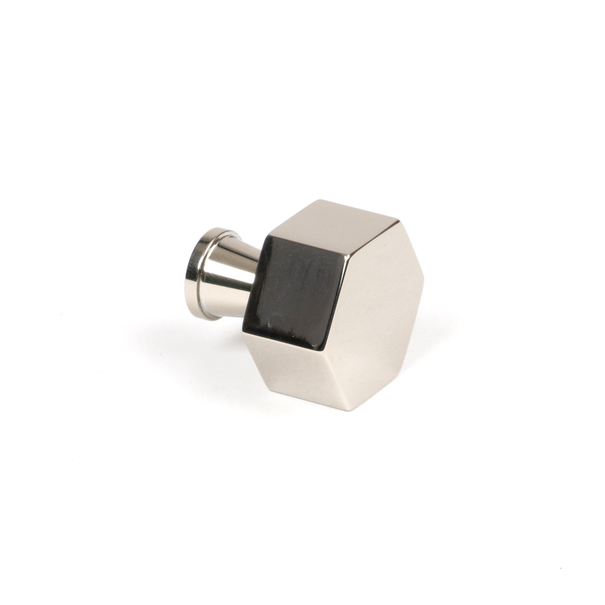 From The Anvil - Polished Nickel Kahlo Cabinet Knob - 25mm | Sku. 50515 | Trade Door Handles.