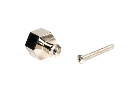 From The Anvil - Polished Nickel Kahlo Cabinet Knob - 25mm | Sku. 50515 | Trade Door Handles.