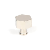 From The Anvil - Polished Nickel Kahlo Cabinet Knob - 25mm | Sku. 50515 | Trade Door Handles.