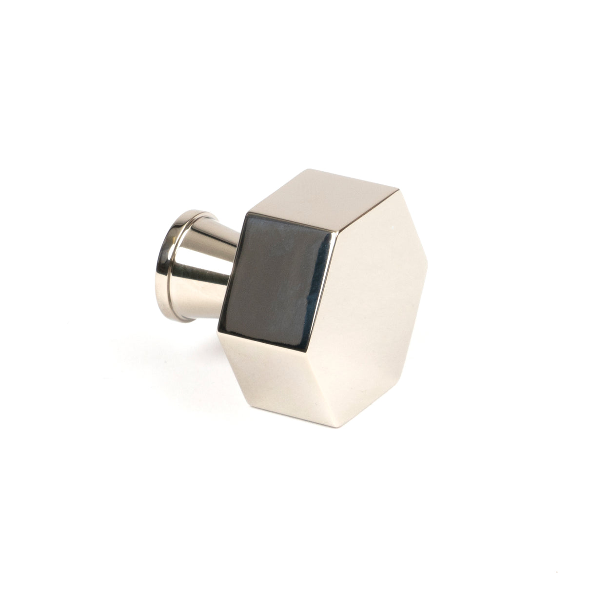 From The Anvil - Polished Nickel Kahlo Cabinet Knob - 32mm | Sku. 50516 | Trade Door Handles.