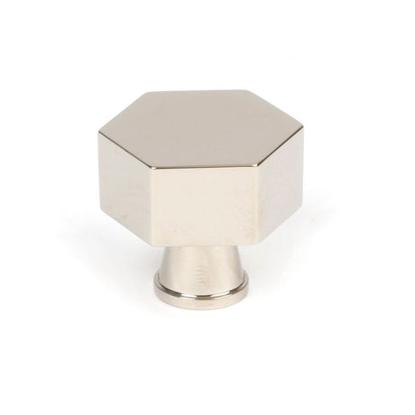 From The Anvil - Polished Nickel Kahlo Cabinet Knob - 32mm | Sku. 50516 | Trade Door Handles.