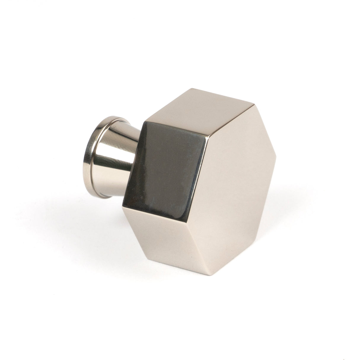 From The Anvil - Polished Nickel Kahlo Cabinet Knob - 38mm | Sku. 50517 | Trade Door Handles.