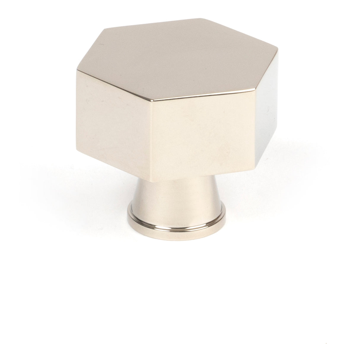 From The Anvil - Polished Nickel Kahlo Cabinet Knob - 38mm | Sku. 50517 | Trade Door Handles.