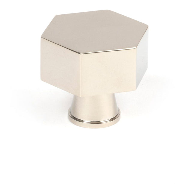 From The Anvil - Polished Nickel Kahlo Cabinet Knob - 38mm | Sku. 50517 | Trade Door Handles.
