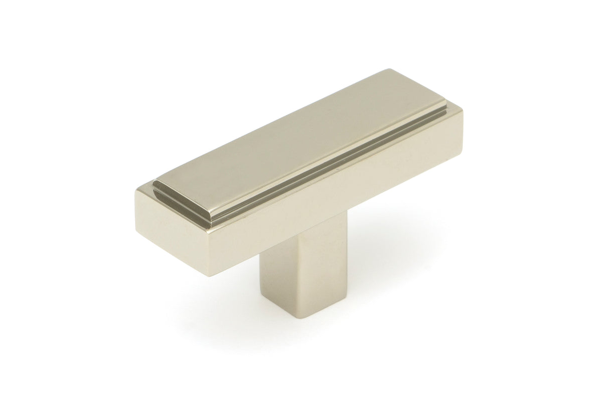 From The Anvil - Polished Nickel Scully T-Bar | Sku. 50518 | Trade Door Handles.