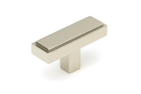 From The Anvil - Polished Nickel Scully T-Bar | Sku. 50518 | Trade Door Handles.