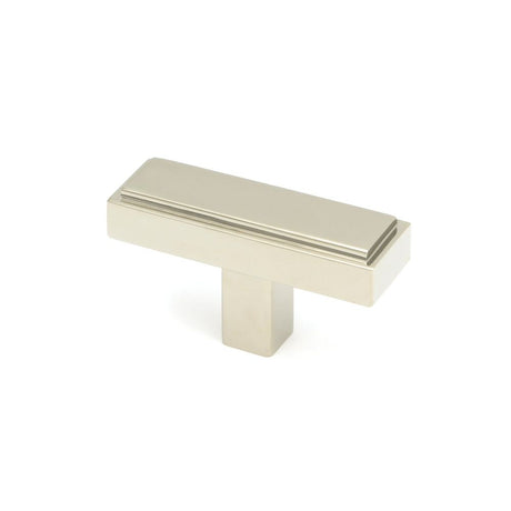 From The Anvil - Polished Nickel Scully T-Bar | Sku. 50518 | Trade Door Handles.