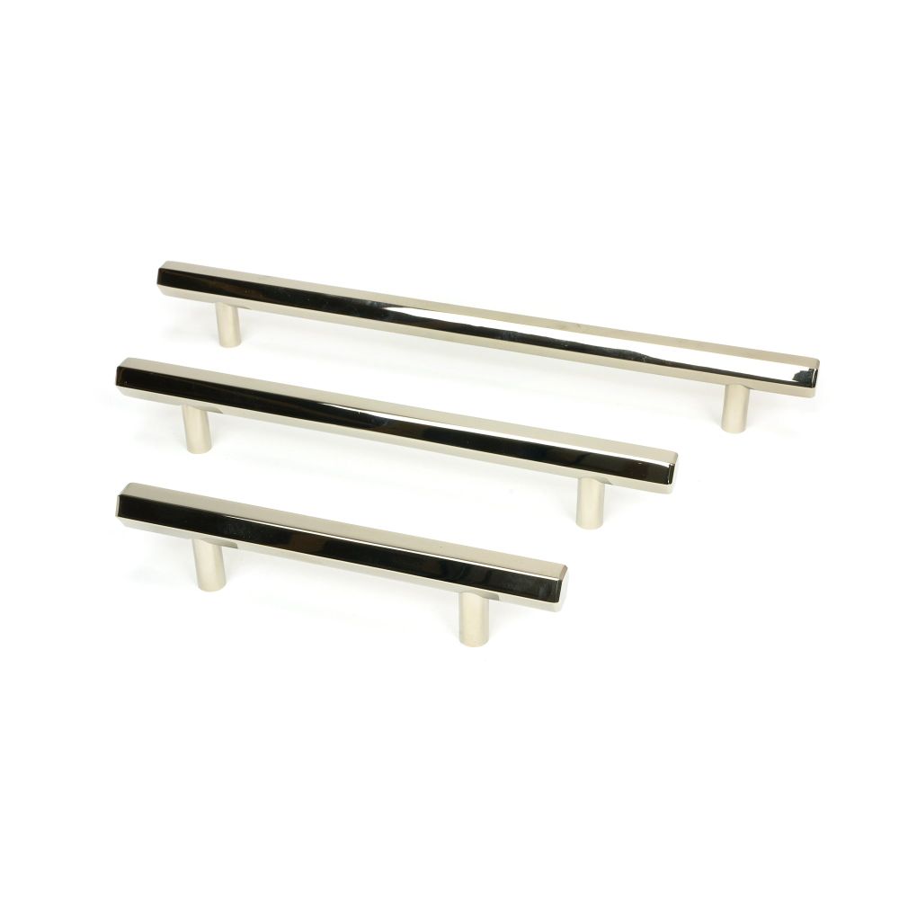 From The Anvil - Polished Nickel Kahlo Pull Handle - Medium | Sku. 50524 | Trade Door Handles.
