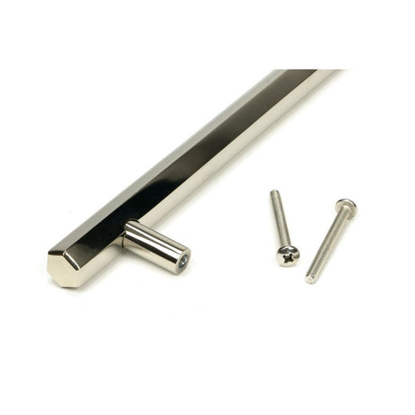 From The Anvil - Polished Nickel Kahlo Pull Handle - Large | Sku. 50525 | Trade Door Handles.