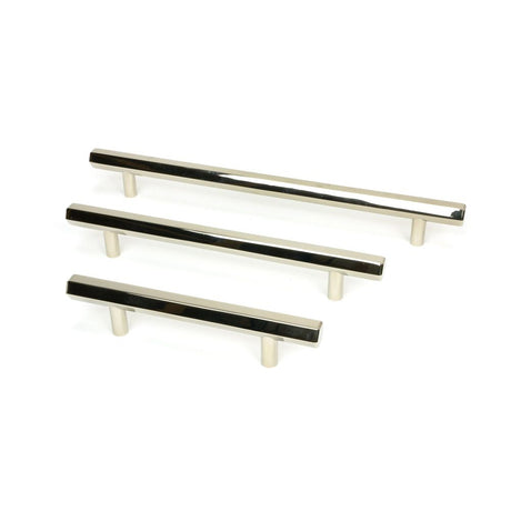 From The Anvil - Polished Nickel Kahlo Pull Handle - Large | Sku. 50525 | Trade Door Handles.
