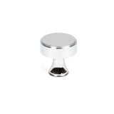 From The Anvil - Polished Chrome Scully Cabinet Knob - 25mm | Sku. 50526 | Trade Door Handles.