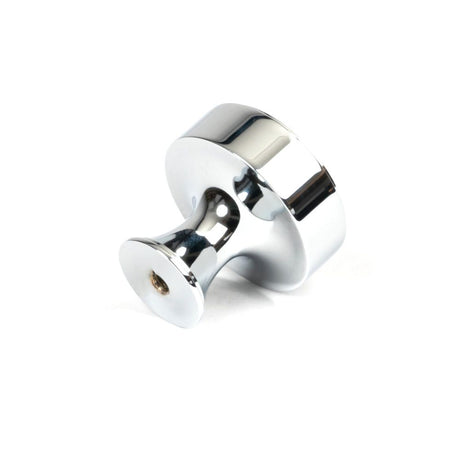 From The Anvil - Polished Chrome Scully Cabinet Knob - 32mm | Sku. 50527 | Trade Door Handles.