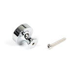 From The Anvil - Polished Chrome Scully Cabinet Knob - 32mm | Sku. 50527 | Trade Door Handles.