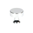 From The Anvil - Polished Chrome Scully Cabinet Knob - 32mm | Sku. 50527 | Trade Door Handles.