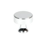 From The Anvil - Polished Chrome Scully Cabinet Knob - 32mm | Sku. 50527 | Trade Door Handles.