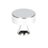 From The Anvil - Polished Chrome Scully Cabinet Knob - 38mm | Sku. 50528 | Trade Door Handles.