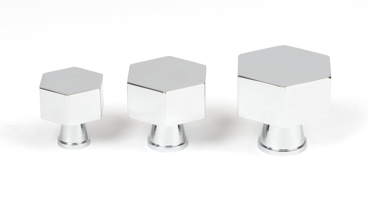 From The Anvil - Polished Chrome Kahlo Cabinet Knob - 25mm | Sku. 50529 | Trade Door Handles.