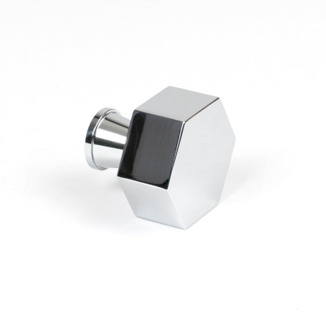 From The Anvil - Polished Chrome Kahlo Cabinet Knob - 32mm | Sku. 50530 | Trade Door Handles.
