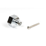 From The Anvil - Polished Chrome Kahlo Cabinet Knob - 32mm | Sku. 50530 | Trade Door Handles.