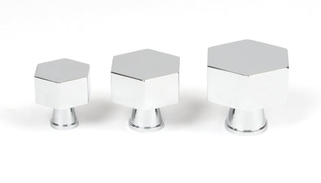 From The Anvil - Polished Chrome Kahlo Cabinet Knob - 32mm | Sku. 50530 | Trade Door Handles.