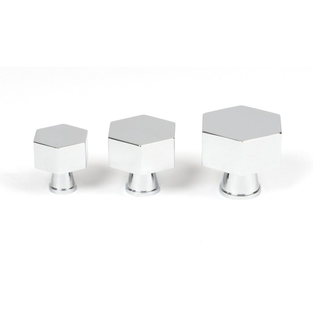 From The Anvil - Polished Chrome Kahlo Cabinet Knob - 32mm | Sku. 50530 | Trade Door Handles.