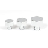 From The Anvil - Polished Chrome Kahlo Cabinet Knob - 32mm | Sku. 50530 | Trade Door Handles.