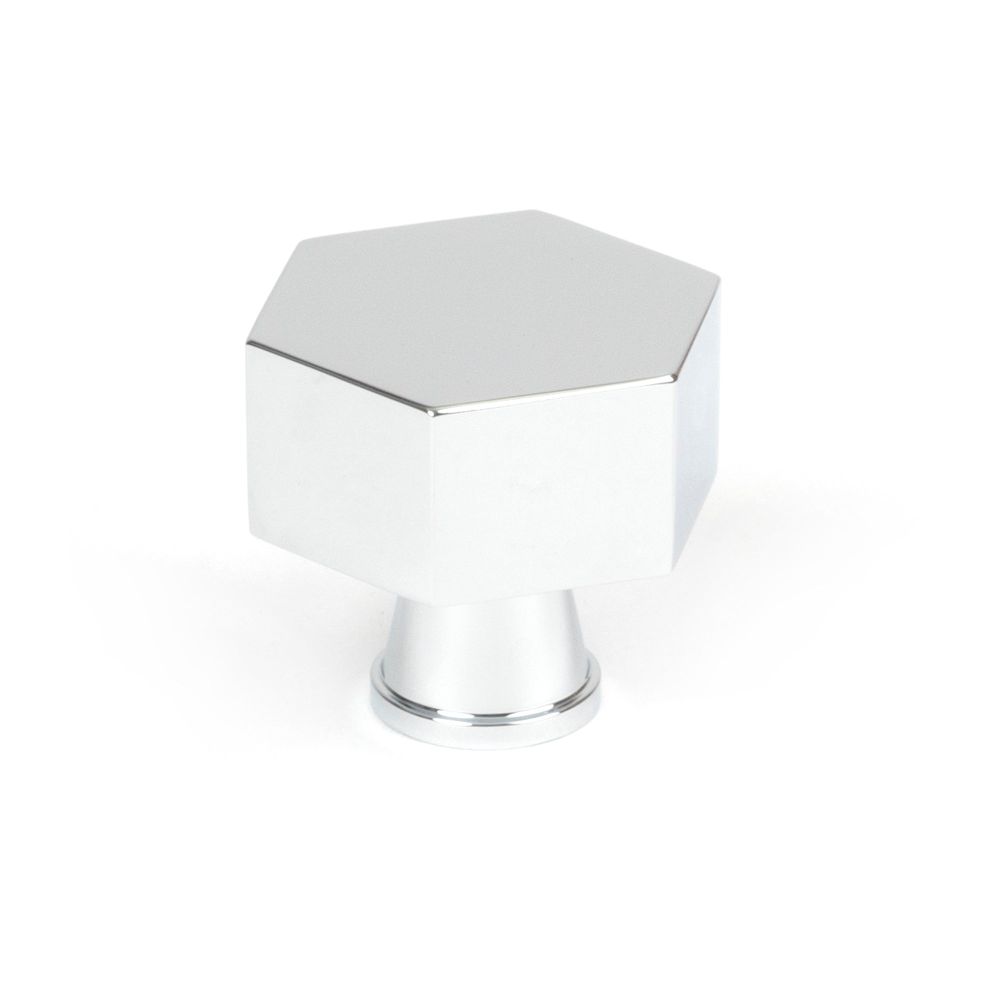 From The Anvil - Polished Chrome Kahlo Cabinet Knob - 32mm | Sku. 50530 | Trade Door Handles.