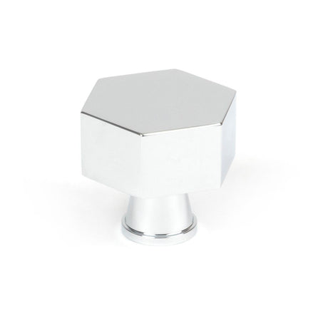 From The Anvil - Polished Chrome Kahlo Cabinet Knob - 32mm | Sku. 50530 | Trade Door Handles.