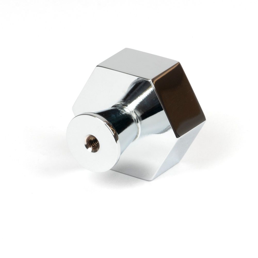 From The Anvil - Polished Chrome Kahlo Cabinet Knob - 38mm | Sku. 50531 | Trade Door Handles.