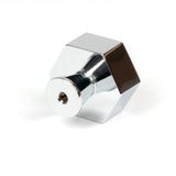 From The Anvil - Polished Chrome Kahlo Cabinet Knob - 38mm | Sku. 50531 | Trade Door Handles.