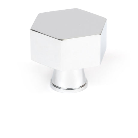 From The Anvil - Polished Chrome Kahlo Cabinet Knob - 38mm | Sku. 50531 | Trade Door Handles.