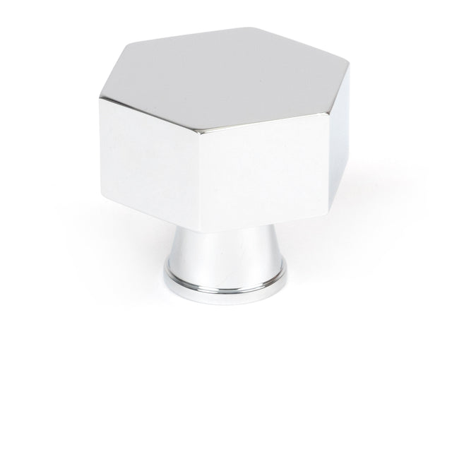 From The Anvil - Polished Chrome Kahlo Cabinet Knob - 38mm | Sku. 50531 | Trade Door Handles.