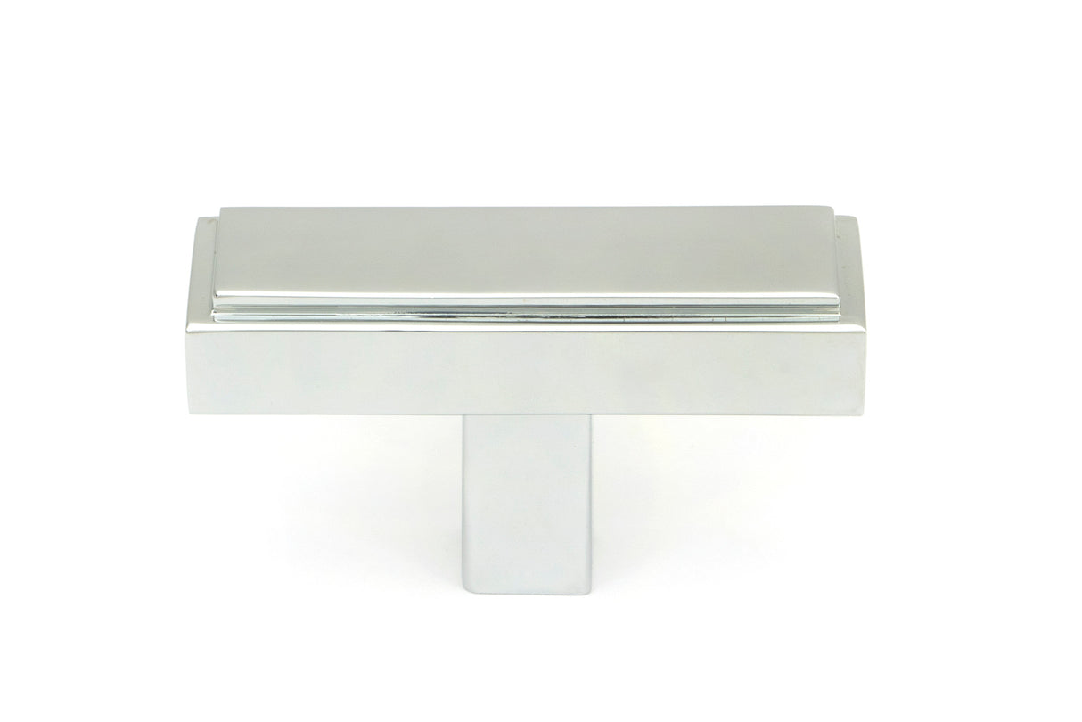 From The Anvil - Polished Chrome Scully T-Bar | Sku. 50532 | Trade Door Handles.
