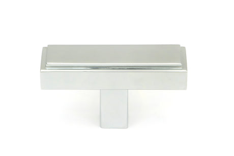 From The Anvil - Polished Chrome Scully T-Bar | Sku. 50532 | Trade Door Handles.