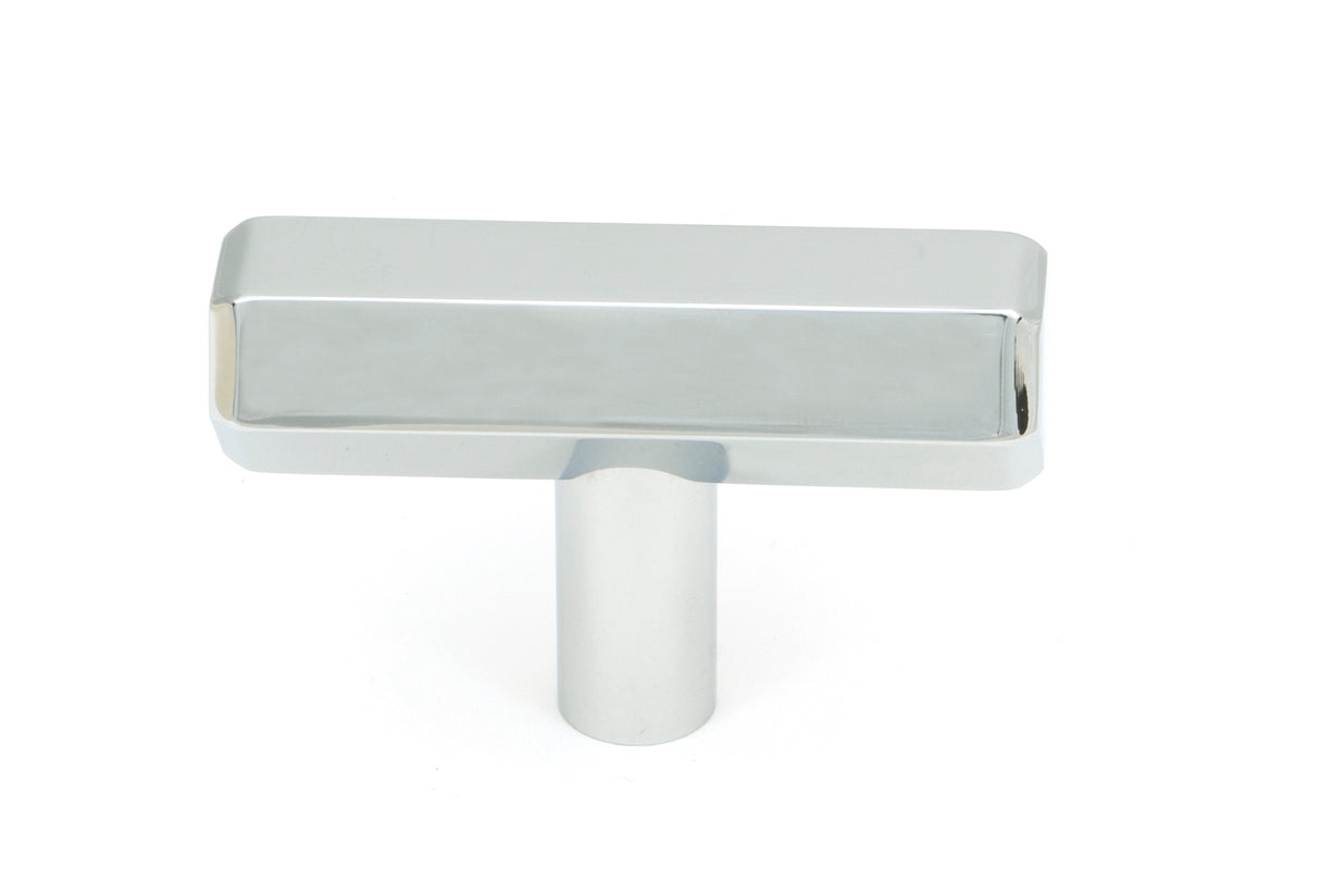 From The Anvil - Polished Chrome Kahlo T-Bar | Sku. 50533 | Trade Door Handles.