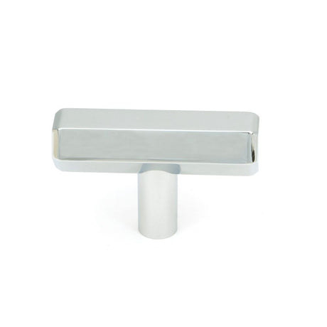 From The Anvil - Polished Chrome Kahlo T-Bar | Sku. 50533 | Trade Door Handles.