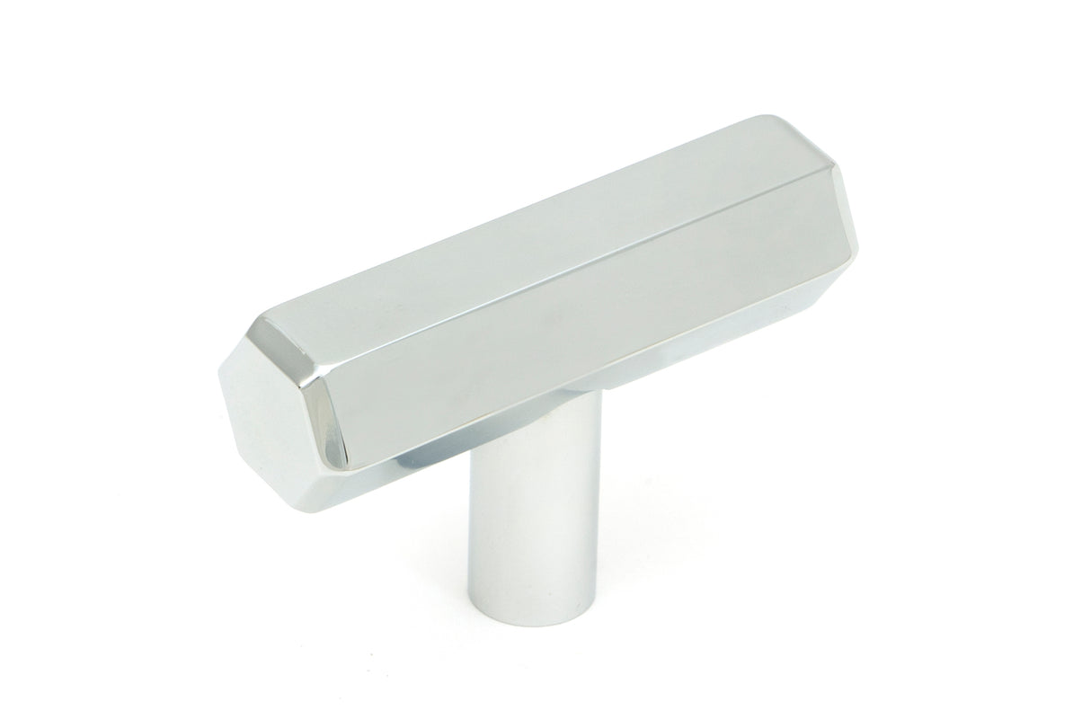 From The Anvil - Polished Chrome Kahlo T-Bar | Sku. 50533 | Trade Door Handles.