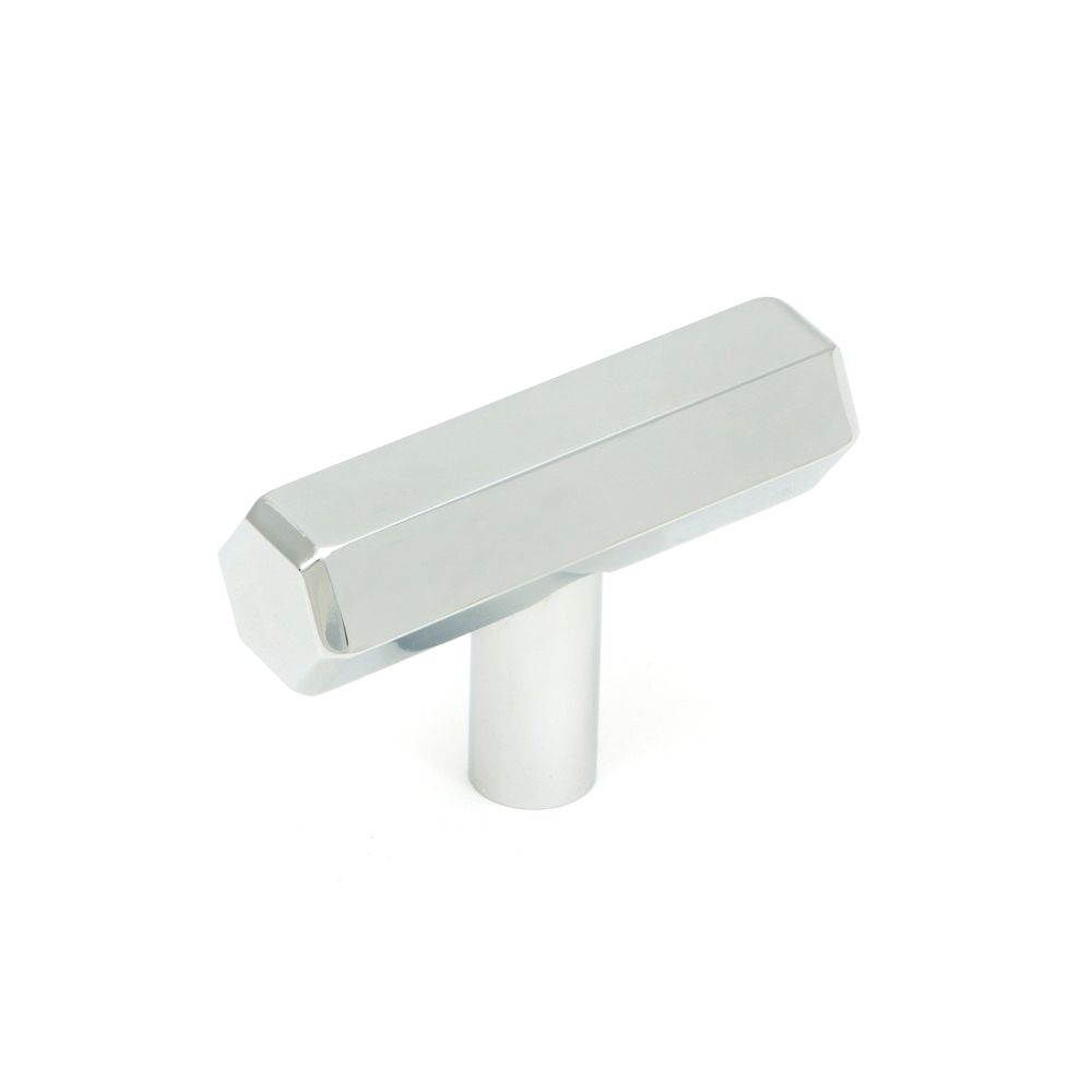 From The Anvil - Polished Chrome Kahlo T-Bar | Sku. 50533 | Trade Door Handles.