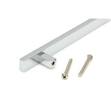 From The Anvil - Polished Chrome Scully Pull Handle - Small | Sku. 50534 | Trade Door Handles.