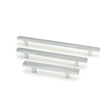 From The Anvil - Polished Chrome Scully Pull Handle - Medium | Sku. 50535 | Trade Door Handles.
