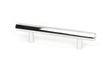 From The Anvil - Polished Chrome Kahlo Pull Handle - Small | Sku. 50537 | Trade Door Handles.