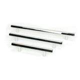 From The Anvil - Polished Chrome Kahlo Pull Handle - Medium | Sku. 50538 | Trade Door Handles.