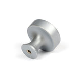 From The Anvil - Satin Chrome Scully Cabinet Knob - 32mm | Sku. 50541 | Trade Door Handles.