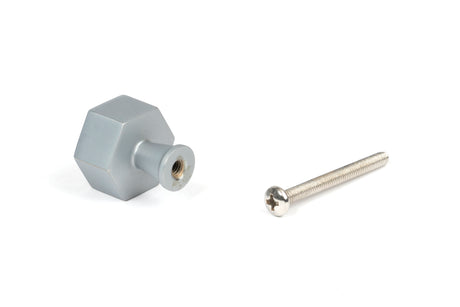 From The Anvil - Satin Chrome Kahlo Cabinet Knob - 25mm | Sku. 50543 | Trade Door Handles.