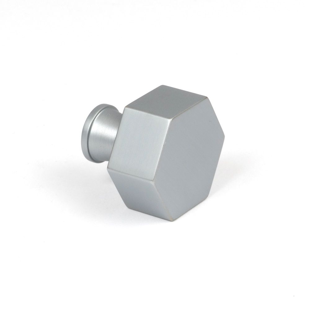 From The Anvil - Satin Chrome Kahlo Cabinet Knob - 32mm | Sku. 50544 | Trade Door Handles.