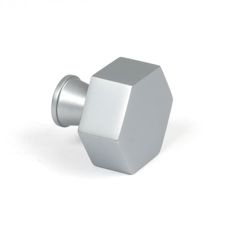 From The Anvil - Satin Chrome Kahlo Cabinet Knob - 38mm | Sku. 50545 | Trade Door Handles.