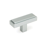 From The Anvil - Satin Chrome Scully T-Bar | Sku. 50546 | Trade Door Handles.