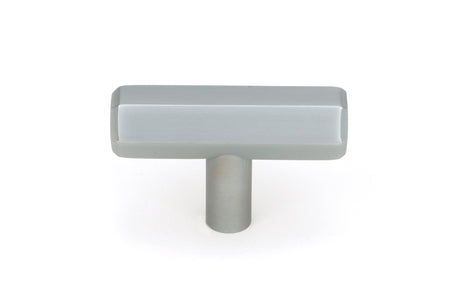 From The Anvil - Satin Chrome Kahlo T-Bar | Sku. 50547 | Trade Door Handles.