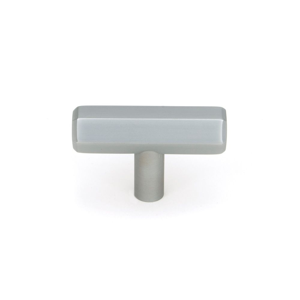From The Anvil - Satin Chrome Kahlo T-Bar | Sku. 50547 | Trade Door Handles.