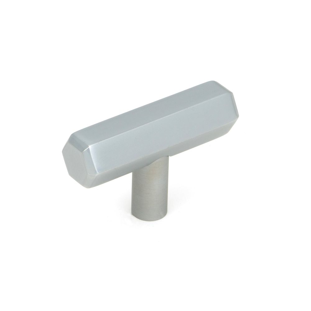 From The Anvil - Satin Chrome Kahlo T-Bar | Sku. 50547 | Trade Door Handles.